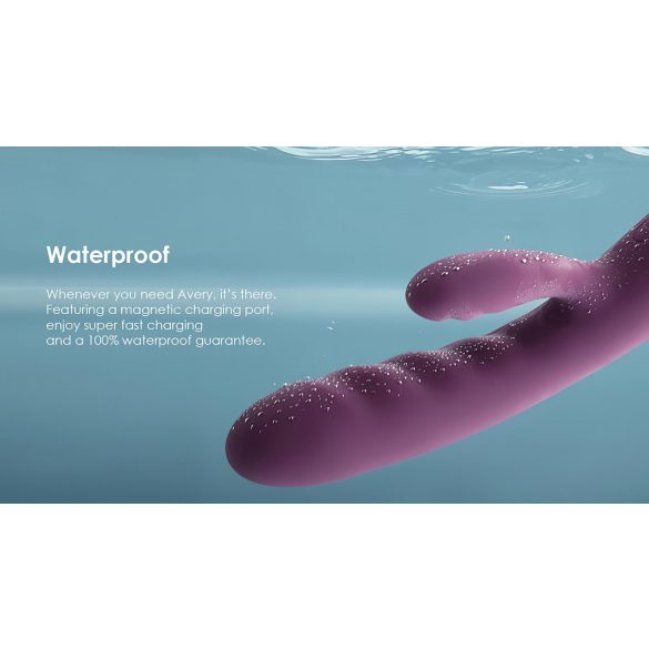 Svakom Avery - klitoriskiihotin vibraattori varrella - ladattava - lila