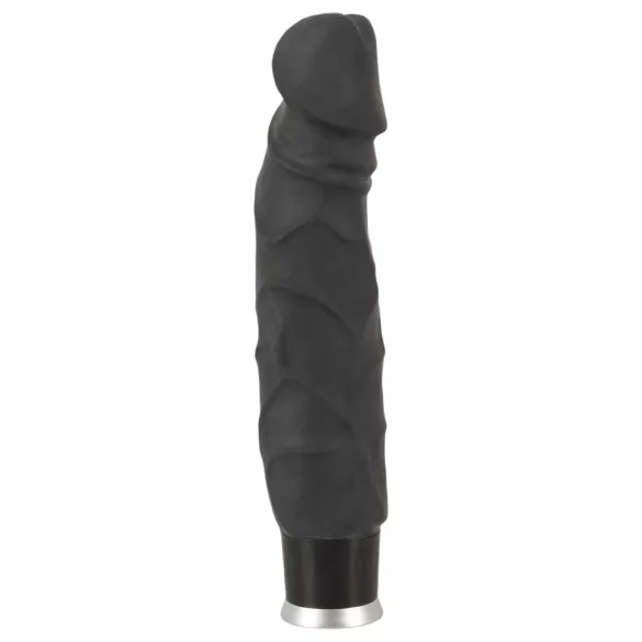 Nature Skin - realistinen vibraattori - musta 22cm