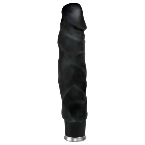 Nature Skin - realistinen vibraattori - musta 22cm