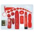 You2Toys - Punaiset ruusut - 9-osainen vibraattorisetti