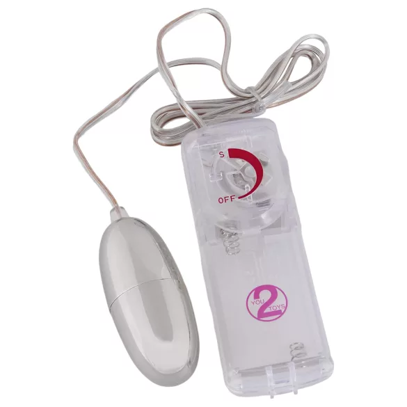 You2Toys - vibraatiomuna - hopea