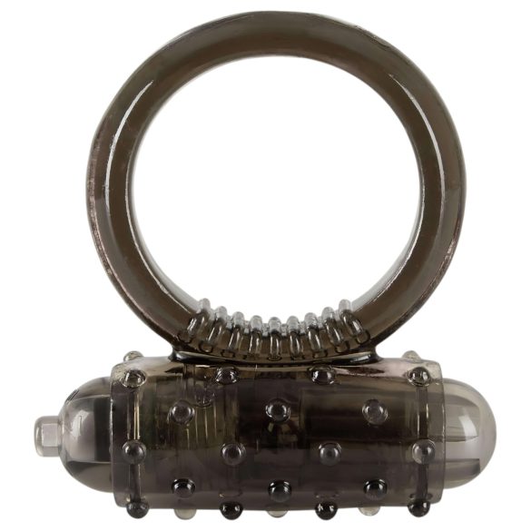 You2Toys - vibraattorirengas miehille - silikoni - musta