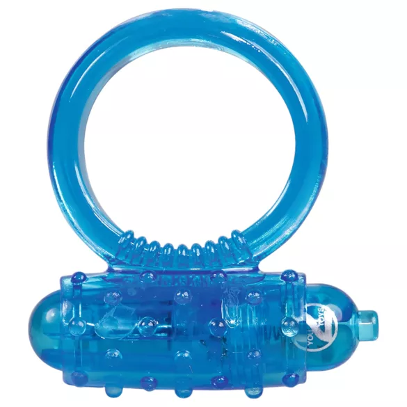 You2Toys - vibro-penisrengas silikonista - sininen