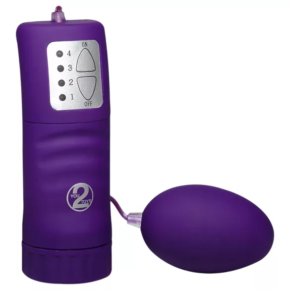 You2Toys - Vibraatiomuna - samettipinta - violetti