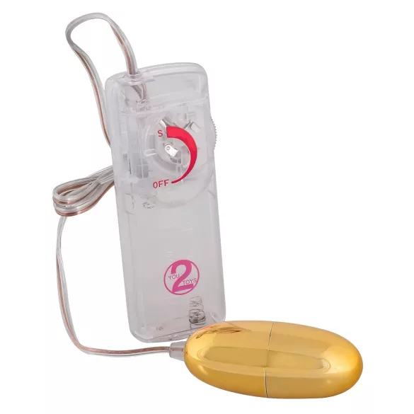 You2Toys - vibrokuula - kultainen