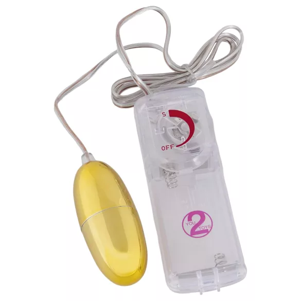 You2Toys - vibrokuula - kultainen
