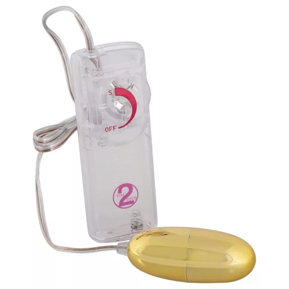 You2Toys - vibrokuula - kultainen