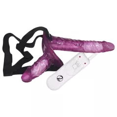 You2Toys - kiinnitettävä tuplavibraattori, strap-on