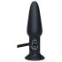 You2Toys True Black - pumpattava anaalivibraattori (musta)