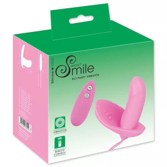 SMILE Shelly - kauko-ohjattava vibraattorikuori - vaaleanpunainen