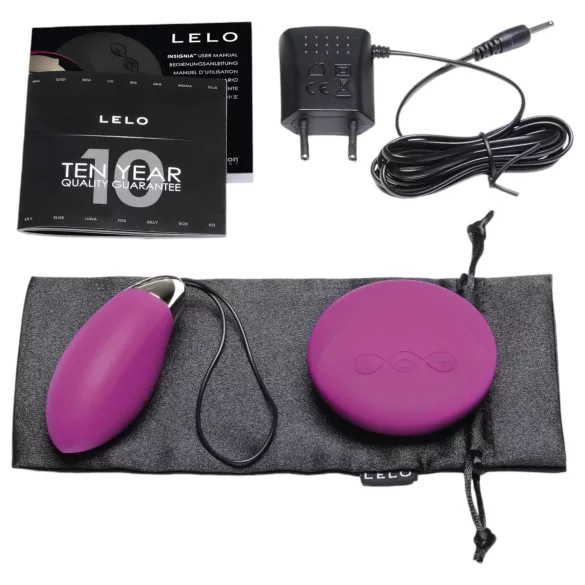 LELO Lyla 2 - vibraatio-muna kaukosäätimellä - violetti