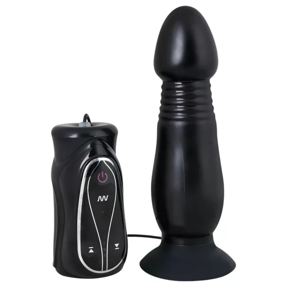 You2Toys - työntötoiminen anaalivibraattori (musta)