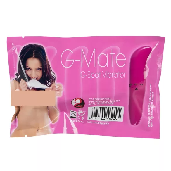 You2Toys - G-pistevibraattori - pinkki