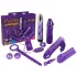 You2Toys - Vibraattorisetti - 9 osaa - violetti