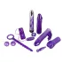 You2Toys - Vibraattorisetti - 9 osaa - violetti