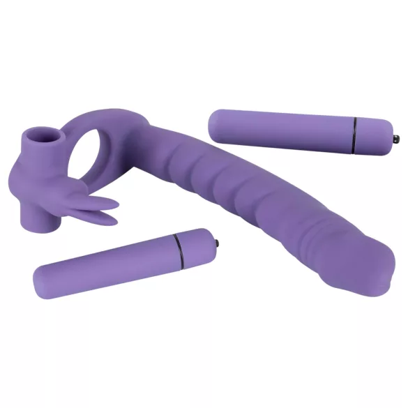 You2Toys - Anaalivibraattori 3in1 - värisevä - lila