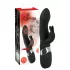 SMILE Blacky - vibraattori kahdella moottorilla - USB-ladattava - musta