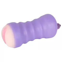   You2Toys - Vibraattori vagina - värisevä - luonnollinen/lila