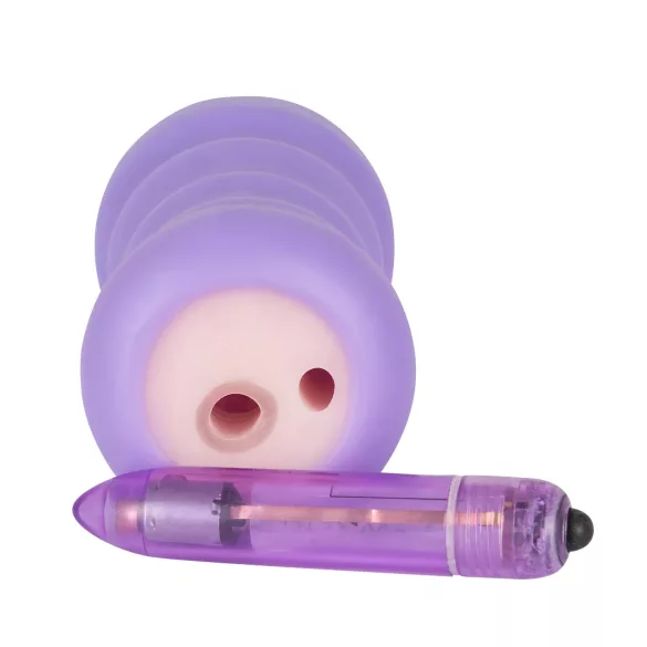 You2Toys - Vibraattori vagina - värisevä - luonnollinen/lila
