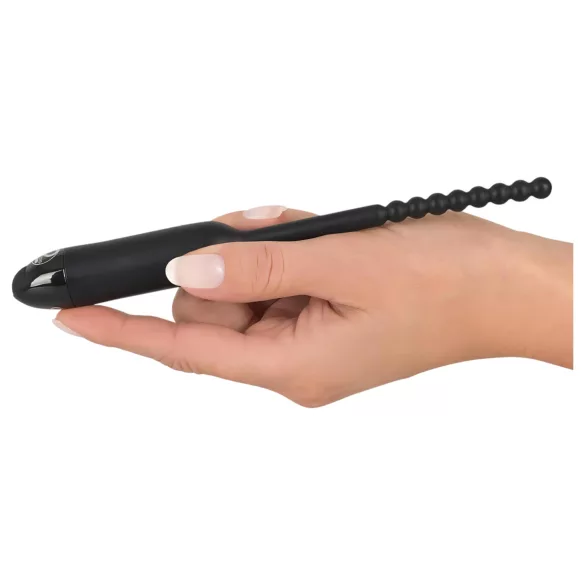 You2Toys - virtsaputkivibraattori - helmirakenne - 0,8cm musta