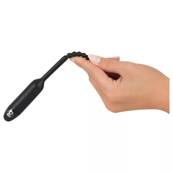 You2Toys - virtsaputkivibraattori - helmirakenne - 0,8cm musta