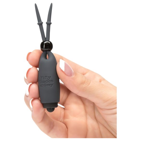 Fifty Shades of Grey - nänni vibraattori - parille - harmaa