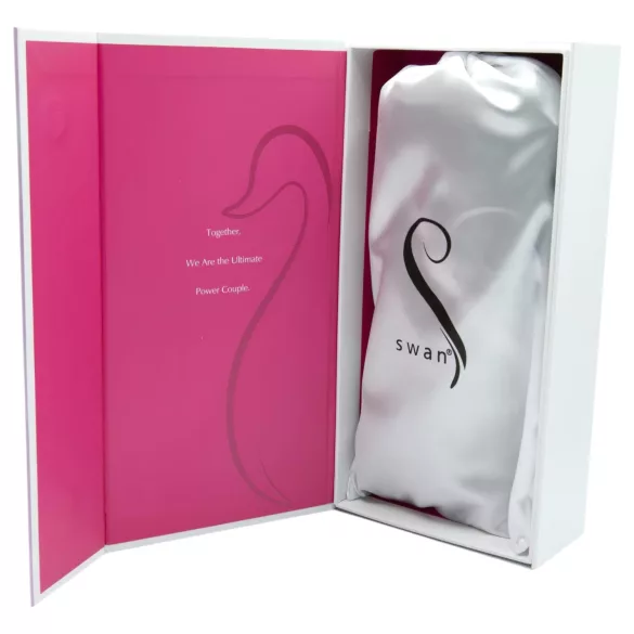The Swan Wand - ladattava hierontavibraattori - pinkki