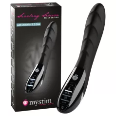   mystim Sizzling Simon - vibraattori sähköstimulaatiolla - musta