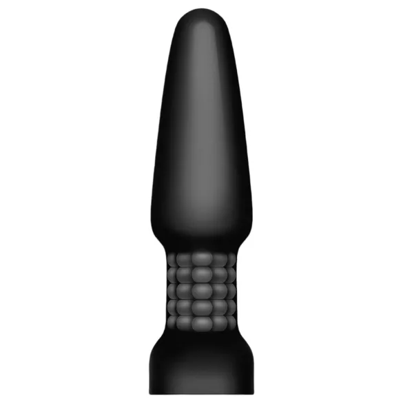 b-Vibe - pyörivät helmiakku anaalivibraattori (musta)