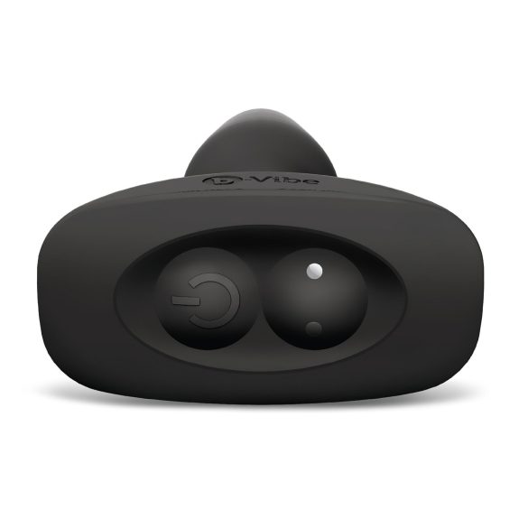 b-Vibe - pyörivät helmiakku anaalivibraattori (musta)