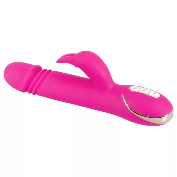 Vibe Couture - rabbit-vibraattori - työntötoiminto - pinkki
