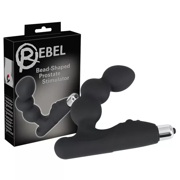 Rebel - prostatahierotin pallopäällä - musta