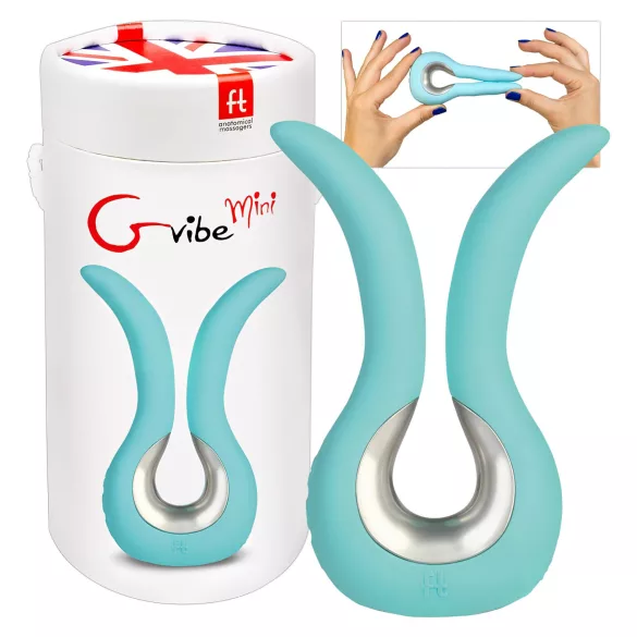 G-vibe Mini - USB-ladattava vibraattori - silikoninen - mintunvihreä
