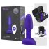 b-Vibe Rimming - pyörivä helmivibraattori (violetti)