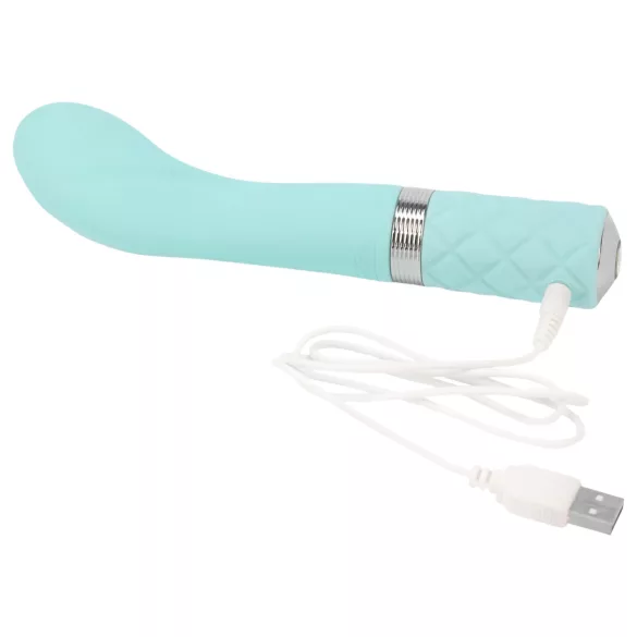 Pillow Talk Sassy - ladattava G-pistevibraattori - turkoosi