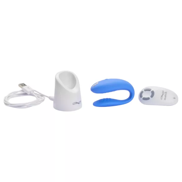 We-Vibe Match - parivibraattori - vedenpitävä, ladattava - sininen