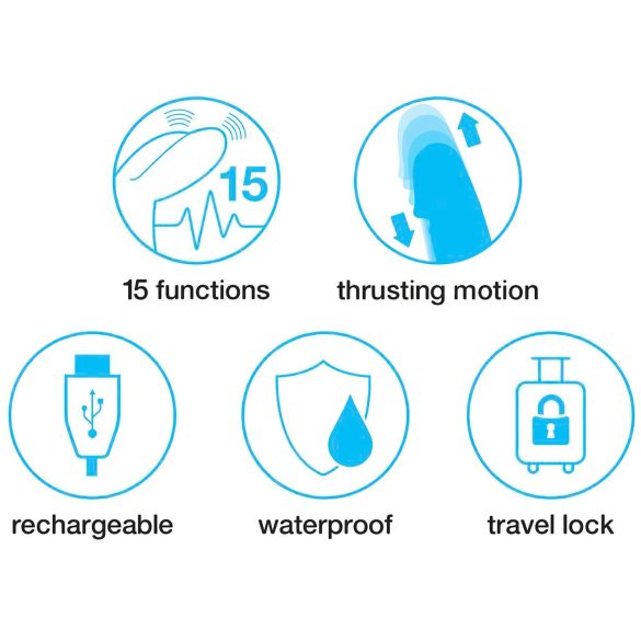 Happyrabbit - lökövä klitoriskiihotin vibraattori - ladattava, pinkki