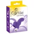 SMILE - sormiavibraattori - aalloittuva - silikoni, violetti