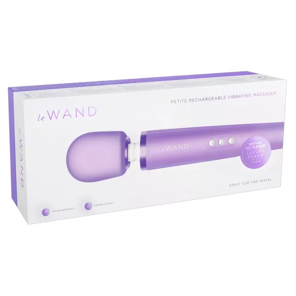 Le Wand Petite - ladattava hierontavibraattori - violetti