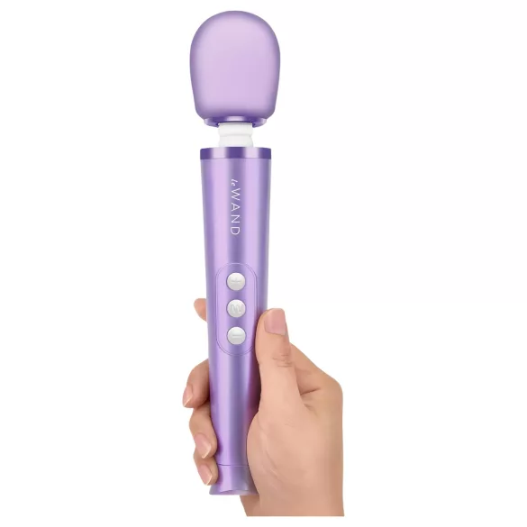 Le Wand Petite - eksklusiivinen, akkukäyttöinen hierontavibraattori (violetti)