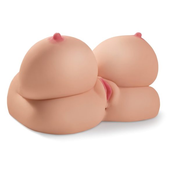 PDX Interactive Titty Fuck-Her - voihkiva masturbaattori (luonnollinen)