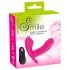 SMILE - kaukosäädettävä ladattava kiihotinpanty - pinkki