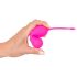 SMILE Love Balls - ladattava, radiolla ohjattava värinäkananmuna (pinkki)