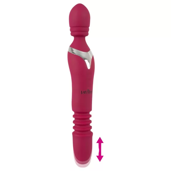 Javida Thrusting - 3-in-1 hierontavibraattori (punainen)