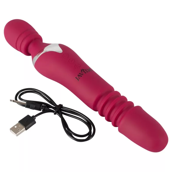 Javida Thrusting - 3-in-1 hierontavibraattori (punainen)
