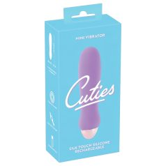   Cuties Mini Purple - sauvavibraattori - ladattava - silikoninen - violetti