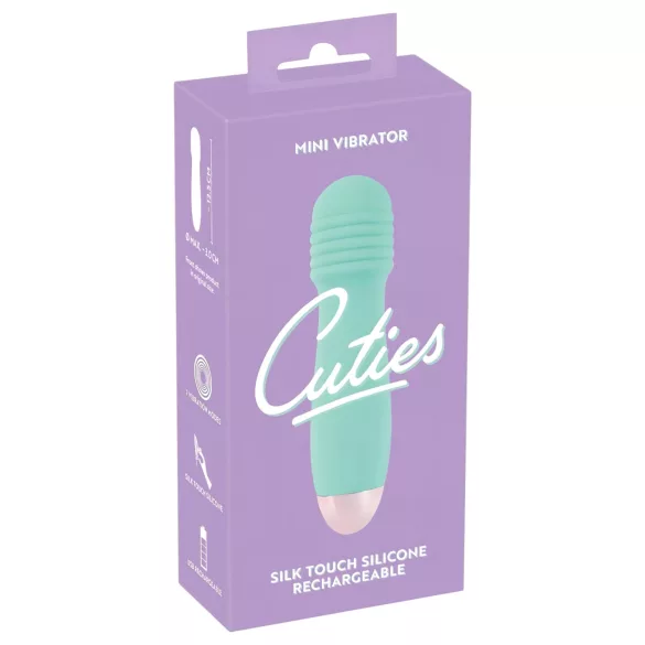 Cuties - mini hierontavibraattori - ladattava - vihreä