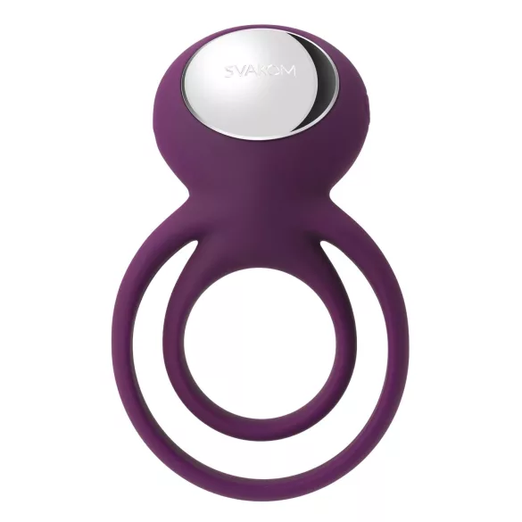 Svakom Tammy - vibraattori penis- ja kivusrengas - ladattava - violetti
