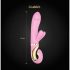 G-Vibe GRabbit - ladattava, 3-moottorinen G-pistevibraattori (pinkki)
