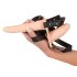 You2Toys - Strap-On - kiinnitettävä tuplavibraattori (nude)